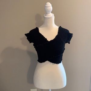 Blue Blush - crop top - NWT